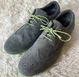 【アパレル】☆美品☆ ROCKPORT ロックポート アディダス レザースニーカー ウイングチップ 26.5 メンズ 人気 おしゃれ 靴 シューズ