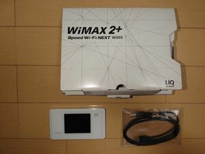 Speed Wi-Fi NEXT WX05 ピュアホワイト