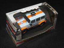 1/43 ジープ ラングラー アンリミテッド Jeep WRANGLER UNLIMITED 2015　Gulf　GREENLIGHT　グリーンライト　ガルフ　未開封・未使用　レア_画像2