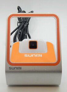 SUNMI-BLINK コンパクトQRコードリーダー USB接続 バーコードリーダー 液晶画面読み取り 法人様向け★Z0228772