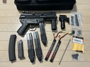 MP5K クルツ フルカスタム NITRO RAS BOLT magpul クラシックアーミー リポバッテリー CYMA 東京マルイ ハイサイクル 電動ガン 次世代 HC