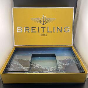 c230【ブライトリング】BREITLING 激レア 100本 限定 ナビタイマー ボックス 箱 空 雲 ジェット 豪華 年代物【希少・入手困難】純正品