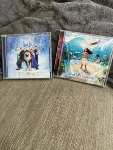 モアナと伝説の海 アナと雪の女王 オリジナル・サウンドトラック サントラＣＤ　ディズニー 売り切り 1円スタート