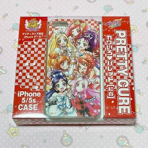 プリキュアオールスターズ 10周年 カワいろパレット 紅白 iPhoneケース