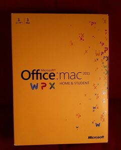 正規●Microsoft Office for Mac Home and Student 2011●製品版・