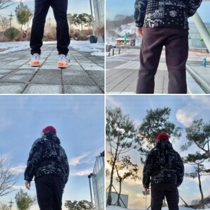 ノースフェイス フリースジャケット 新品 ボア ペイズリー柄 アウター L THE NORTH FACEの画像5