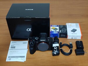 SONY a7IV バッテリー2つ チャージャー アイカップ付き 中古