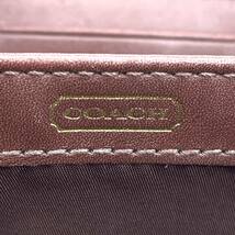 １円〜 ◇格安スタート◇ COACH コーチ ラウンドジップ 財布 コンパクトウォレット ゴールド金具 メンズ レディース ユニセックス_画像8