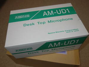  【新品同様】ADONIS AM-UD1 固定局用卓上型デスクトップマイクロホン + D88iマイク変換コード
