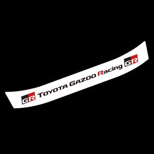 GR GAZOO Racing アライ4輪ヘルメット用 バイザーステッカー GP-6 GP-6S GP-5 GP-5S SK-6 SK-5