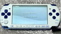 〈現状品・最終型〉PSP-3000（PSPJ-30018） 本体 ホワイト/ブルー PlayStation Portable 薄型 バリューパック_画像10