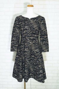 ☆美品☆TOCCAトッカ/洗える強ストレッチCHELSEAドレスワンピース定価3.4万：4nj426