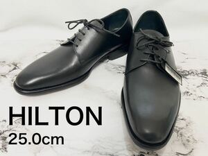 HILTON ヒルトン 新品タグ付き 定価約24000円 靴 革靴 LAVORAZIONE ARTIGIANA 25.0cm