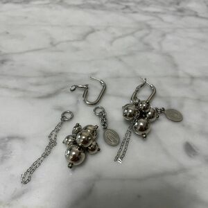 セール中！シルバーピアス　ハンドメイド3way