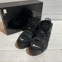 SUPREME × NIKE AIR MORE UPTEMPO ブラック 902290-001 モアテン シュプテン サイズ28cm_画像1