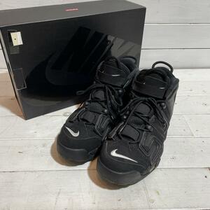 SUPREME × NIKE AIR MORE UPTEMPO ブラック 902290-001 モアテン シュプテン サイズ28cm