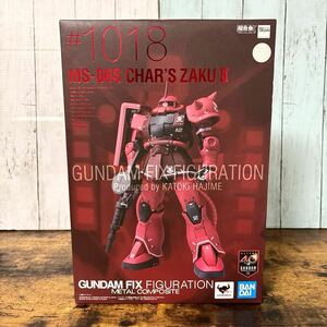 29@未開封 GUNDAM FIX FIGURATION METAL COMPOSITE/GFFMC #1018 機動戦士ガンダム シャア専用ザクII