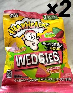 WARHEADS WEGGIES ワーヘッズ ウェッジズ　サワー　3種類