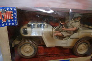 ☆☆☆　希少　GI Joe 1/6 GI Joe Jeep SAS 英国特殊部隊 砂漠仕様ジープ Desert Patrol (同ブランドの1/6英国兵士1名付き)　☆☆☆　