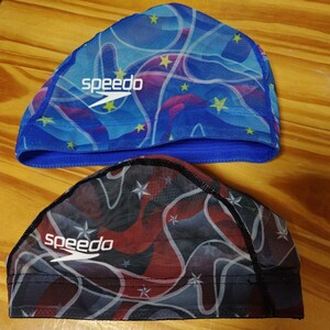 SPEEDO メッシュキャップ L 2枚セット