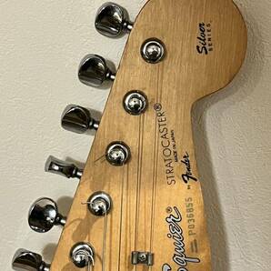 Squier by Fender Stratocaster silver series made in Japanの画像4