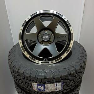 SSR デヴァイド TR-6 7.0J-16+38 5/114 フラットブラックポリッシュ BFグットリッチ オールテレーンT/A KO2 235/70R16 デリカD5 RAV4 CX-5