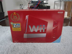任天堂 Wii スーパーマリオ25周年仕様 Wiiリモコンプラス アカ