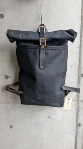 【未使用】定価17万円 CHARLIE BORROW チャーリーボロウ ROLLTOP RUCKSACK バックパック ハンドメイド ミリタリー ブライドルレザー