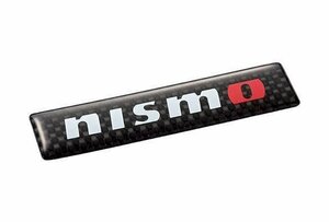 【国内正規品】NISSAN 日産コレクション NISMO ニスモ カーボン ロゴステッカー 代引不可商品