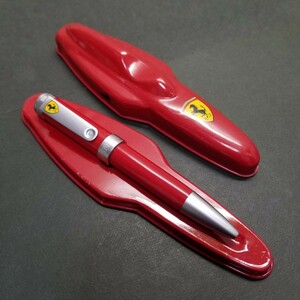 ☆未使用保管品☆ Ferrari/フェラーリ ツイスト式 ボールペン 専用ケース付き 