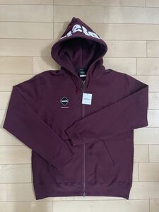 F.C.Real Bristol HOOD LOGO ZIP UP TEAM SWEAT HOODIE ボルドー XL【新品】 2024フーディー ジップアップパーカー