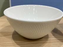 ＃2807　ウェッジウッド【WEDGWOOD】ボール2個組　白　シンプル　直径12センチ　箱入り　サラダボール　お椀　お茶碗　_画像7