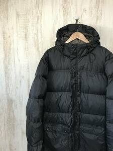 V251☆【フーディー グースダウンジャケット】L.L.Bean エルエルビーン 黒 XXL ダウンパーカー