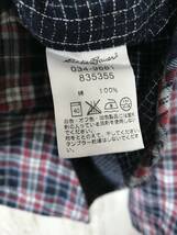 727☆【チェック ネルシャツ】エディーバウアー Eddie Bauer アウトドア L_画像4