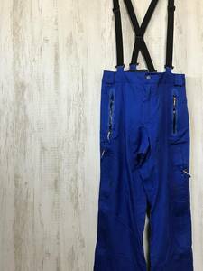 at200☆【オーバーオール 青】MOUNTAIN HARD WEAR マウンテンハードウェア アウトドア スノーウェア M