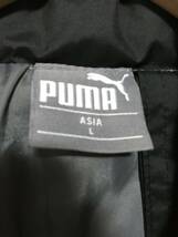 228☆【中綿入り ジャケット ウィンドブレーカー】PUMA プーマ 黒 L_画像5