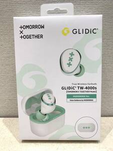 M3137　新品未使用】 TXT ×GLIDiCコラボ　TW-4000s　-SOOBIN ver.- ワイヤレスイヤホン/TOMORROW X TOGETHER　コラボ