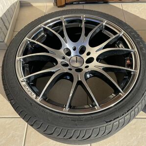 RAYS レイズ HOMURA ホムラ 2×7 18インチ9.5J+45 フルランHP199 265/35R18 2本セットの画像3