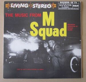 ◆【LP】希少 The Music From "M Squad" / Stanley Wilson スタンリー・ウィルソン 1972年 PL-45929