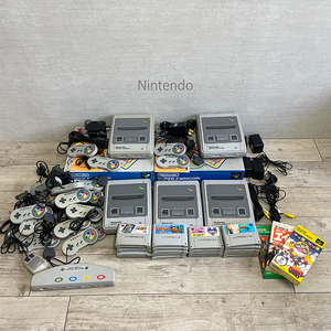 当時物 Nintendo 任天堂 SUPER Famicon スーパーファミコン スーファミ 本体 ソフト カセット コントローラー まとめ 趣味 ゲーム 札幌 