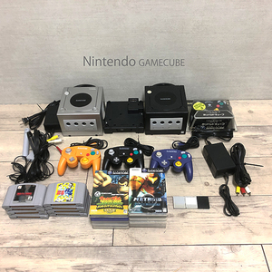 当時物 動作品 Nintendo 任天堂 GAME CUBE ゲーム キューブ 本体 ソフト コントローラー スマブラ 趣味 コレクション 札幌 