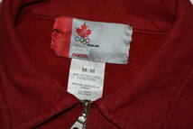 674　ROOTS　ルーツ　カナダ　オリンピックモデル　スウェットジャケット　Mサイズ　レッド_画像3
