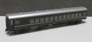 KATO 10-290バラシ 10系客車 ナロ10 1等車 1両 車両のみ 特急かもめ 後期編成 ぶどう色 緑帯付き つばめ はと はつかり等
