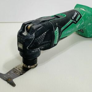 HITACHI 充電式 コードレスマルチツール CV 18DBL 本体のみ eMOTOR 日立工機 電動工具 動ok グリーン×ブラック DIY 建築の画像1