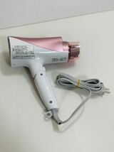 パナソニック Panasonic ヘアドライヤー ionity イオニティ EH-NE6A-PP ピンク マイナスイオン 1200W イオンチャージ 2019年製 取説 動ok_画像6