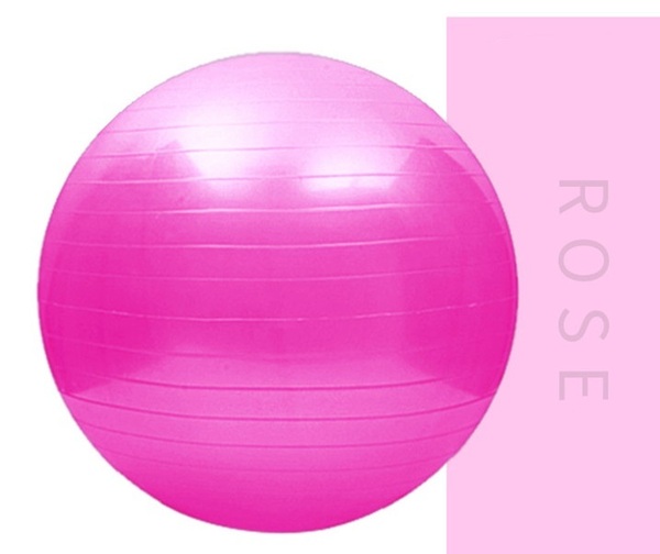 新品 バランスボール （ピンク）55cm ヨガ 体幹トレーニング 