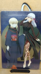 ■非売品■ Fate/staynight TYPE-MOON すき家　コラボレーション　プロモーションカード　セイバーオルタ　間桐桜