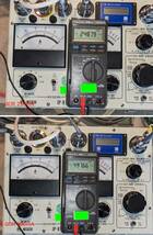 GCRモードで250,500mA出力をテスターで確認