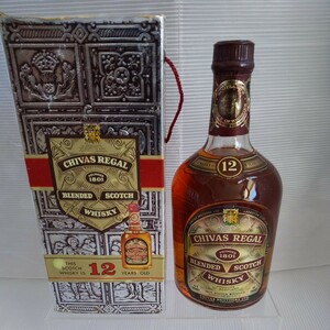 未開栓 箱付 CHIVAS REGAL 12years OLD シーバス リーガル 12年 スコッチ ウイスキー 1000ml 43% FOUNDED1801 86PROOF 古酒 洋酒