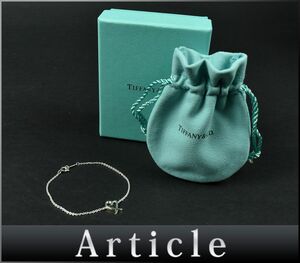 169572□美品 Tiffany&co ティファニー ラビングハート ブレスレット アクセサリー Sv925 スターリング シルバー レディース/ E